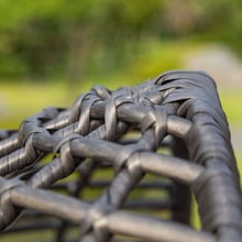Charcoal Bourne Standing Outdoor Basket Chair